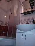 Плитка Бріна облицювальна для стін у ванних кімнатах (Рожева), фото 3