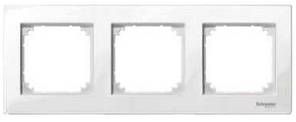 Рамка 3-постова Полярно-білий Schneider Merten M-PLAN (MTN515319)