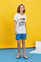 Футболки для хлопчиків оптом, Glo-story, 110-160 рр., арт. BPO-7076, фото 7