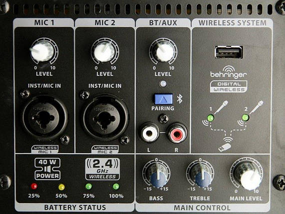 Портативна акустична система Behringer Europort MPA40BT-Pro, фото 4
