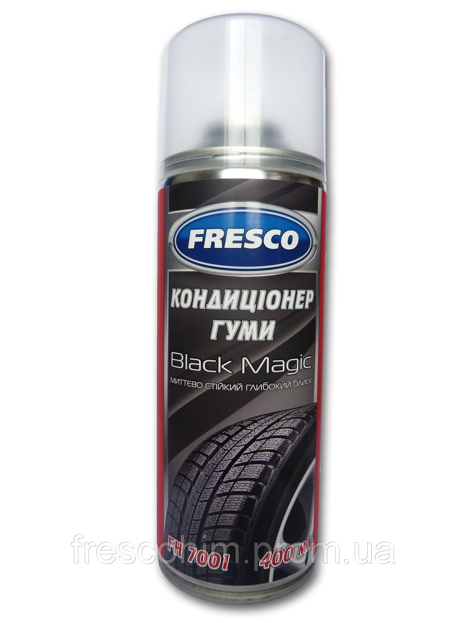 Кондиціонер гуми FRESCO BLACK MAGIC (балон, 400 мл)