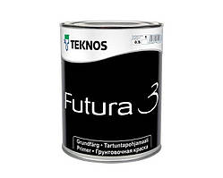 Алкідна грунтувальна фарба Teknos Futura 3, 0.9 л