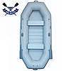 Надувний човен Sportex Наутілус 300SL чотиримісний гребний човен ПВХ Спортекс балони 37 слань-килимок, фото 4