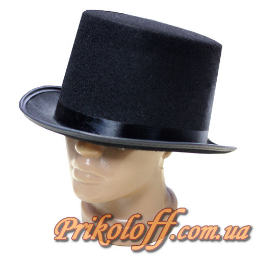 Капелюх "Циліндр", джентельмен фетр, фото 1