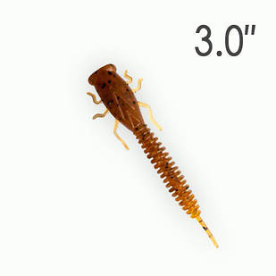 X-LARVA 3" (75 мм) 6 шт. Силікон Fanatik 002