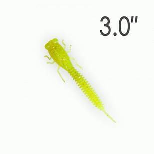 X-LARVA 3" (75 мм) 6 шт. Силікон Fanatik 024