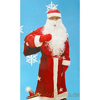 Дорослий костюм "Дід Мороз (Санта Клаус) із зірками"