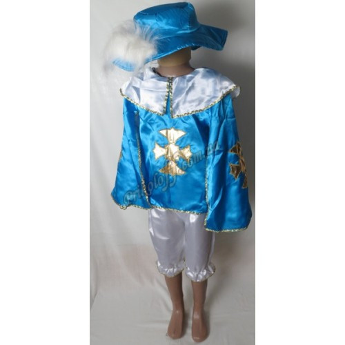 Дитячий костюм "Мушкетер" блакитний