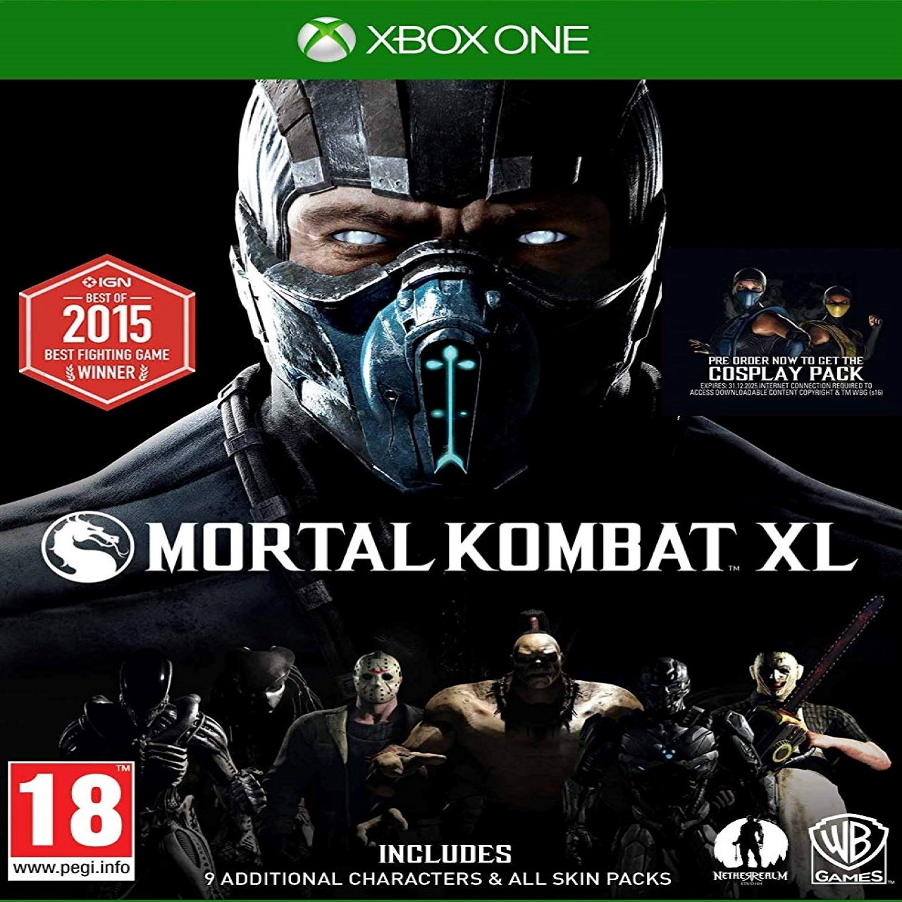 Mortal Kombat XL (російські субтитри) XBOX ONE