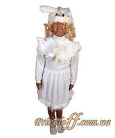 Дитячий костюм "Біла зайка"