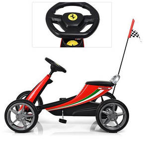 Дитячий карт Bambi Ferrari 8931E-3 Red, фото 2