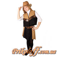 Підлітковий костюм "Ковбойка" (розмір 38-42 — S-M)
