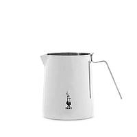 Молочник пітчер Bialetti Elegance з нержавіючої сталі Білий 500 мл для збивання молока