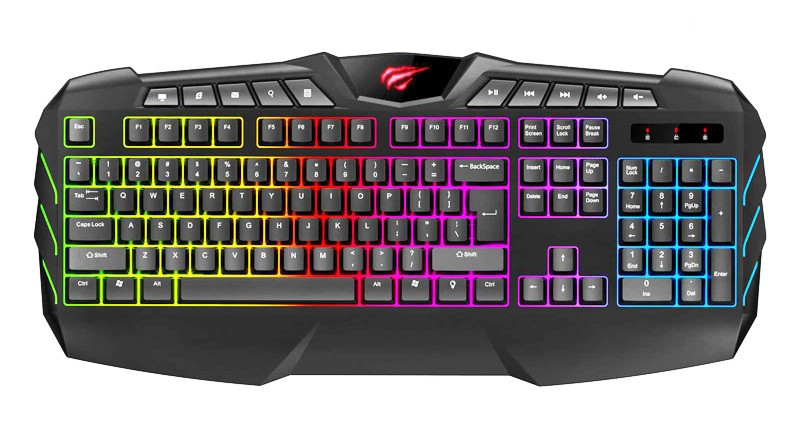 Ігрова клавіатура Havit HV-KB465L black