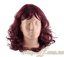 Перука "Довжинне кучеряве темно-каштанове волосся", перука