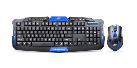 Клавіатура + миша HAVIT HV-KB559GCM black/blue
