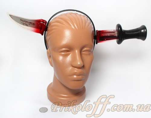 Ніж у голову, силікон, фото 1