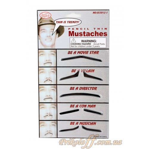 Усы "Гангстерские",, фото 1