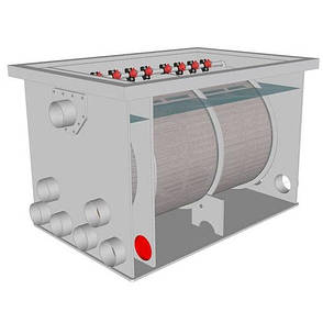 Барабанний фільтр для ставка (УЗВ) Aquaking Red Label Drum filter 75/100, фото 3