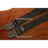 Ремінь гітарний Dunlop D07-01BK Guitar Poly Strap Black, фото 5