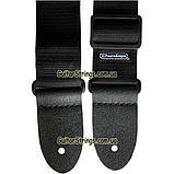 Ремінь гітарний Dunlop D07-01BK Guitar Poly Strap Black, фото 2