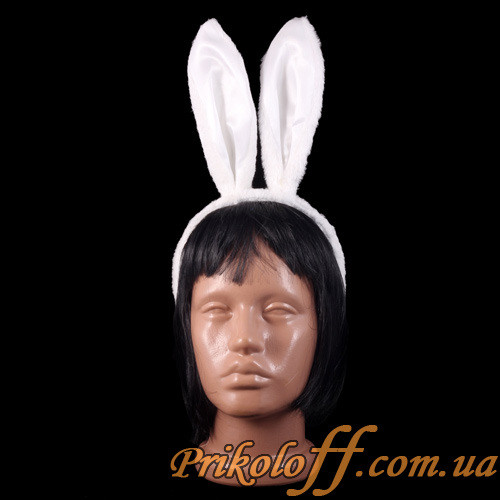 Вушка "Зайчик біленький", фото 1