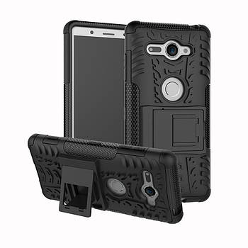 Чехол Armor Case для Sony Xperia XZ2 Compact Черный