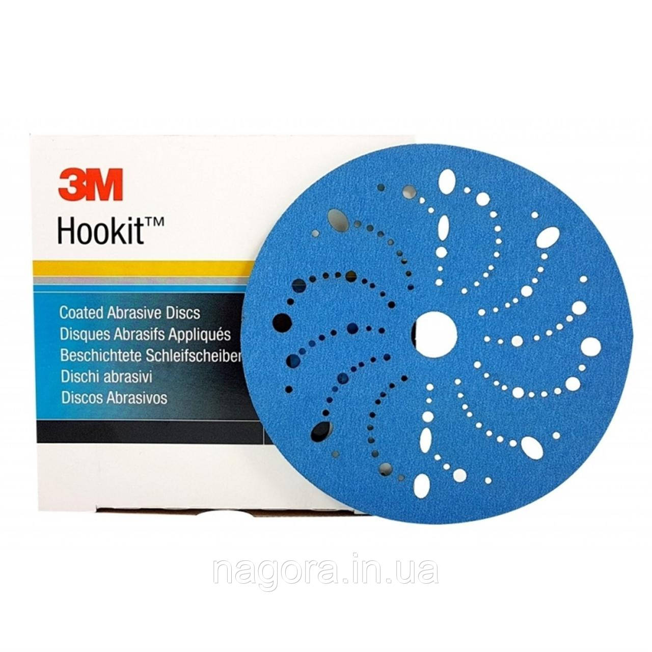 Мультидирковий абразивний диск 3M Hookit 325U Sapphire ø150 мм 80+