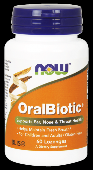 Пробіотик Now Foods Oralbiotic 60 lozenges, фото 1