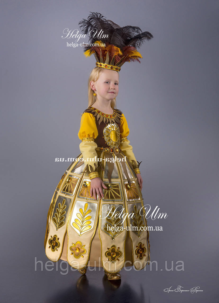 Карнавальний костюм "Сонце", "Сонечко", "Королева", "Принцесса". ПРОКАТ у Львові, фото 1