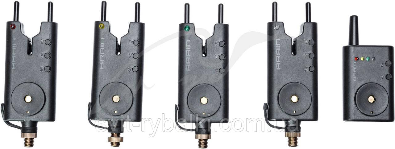 Набір сигналізаторів Brain Wireless Bite Alarm B-1, фото 1