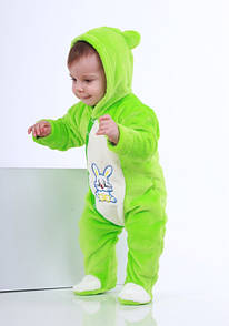 Комбінезон дитячий махровий з вишивкою