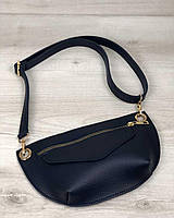 Жіноча сумка сумка на пояс - клатч Нана синього кольору