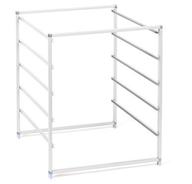 Рама для стелажної системи 5-рівнева Larvij біла 565x435x550 мм LWS5FWH (N), фото 1
