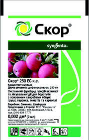 Фунгіцид Скор 2 мл (на 5-10 л води, на 1-2 поверхні)