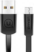 Оригінал. Кабель USB - Micro USB 1.2 м USAMS  код US-SJ201B