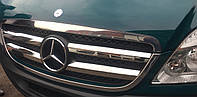 Накладка на кант решетки Mercedes-Benz Sprinter W906k (2006-2014) нержавейка
