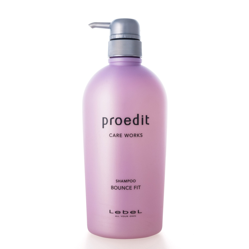 Lebel Proedit bounce fit — 700 мл шампунь відновлювальний для сухого, ламкого волосся
