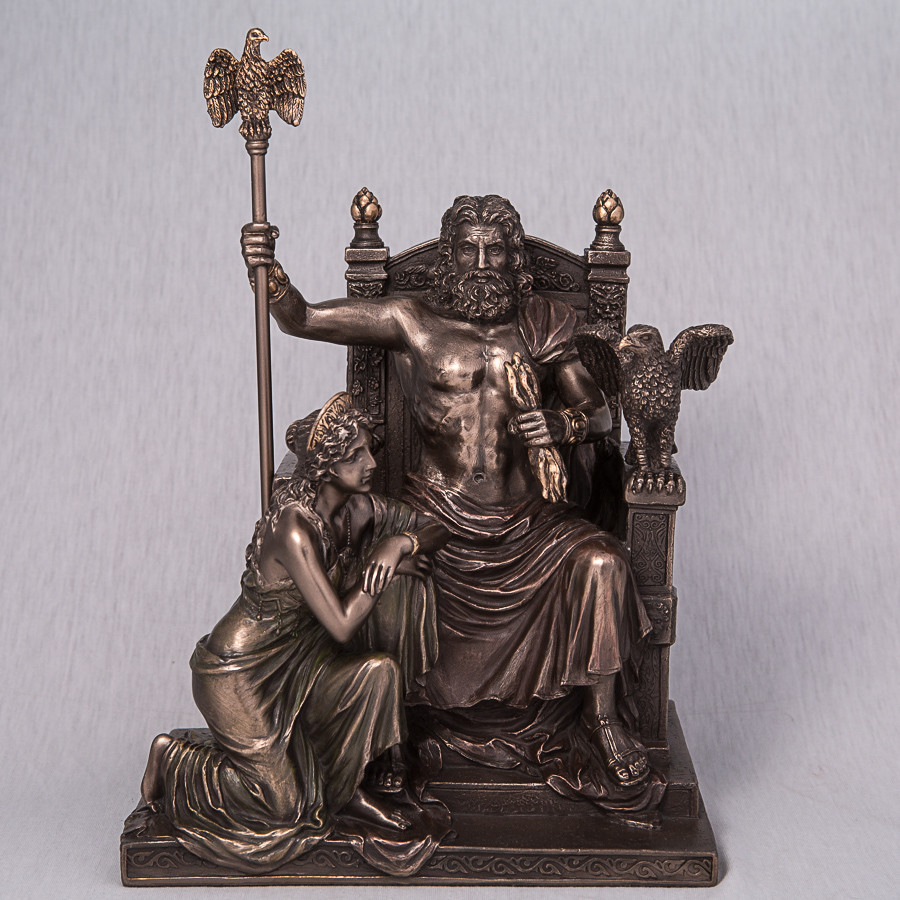 Статуетка Veronese Зевс і Гера 28 см 76068A4