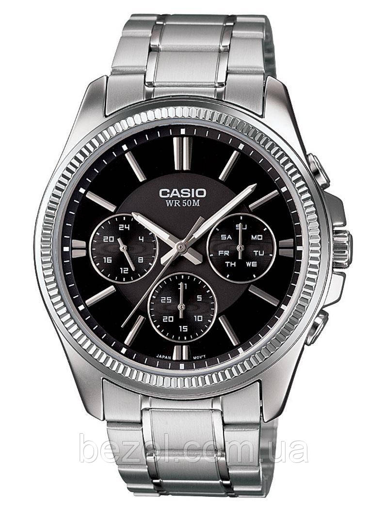 Чоловічий годинник Casio MTP-1375D-1A Касіо японські кварцові