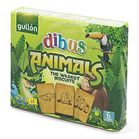 Печенье бисквитное Gullon Dibus Animals , 600 гр ( 3 x 200 гр )