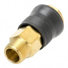 Швидкорознімне з'єднання із зовнішньою різзю 3/8", латунь INTERTOOL PT-1819