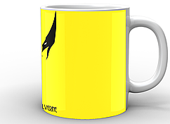 Кухоль GeekLand Росомаха Wolverine мінімалізм WR.02.014