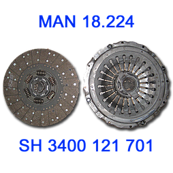 Комплект зчеплення MAN 18.224