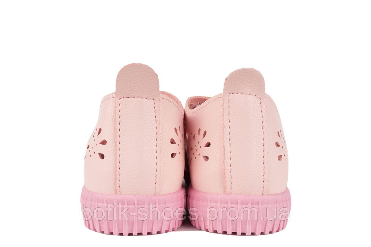 Модные женские кроссовки кеды эко кожа комфорт молодёжные стильные мягкие качественные розовые 38 размер Inblu - фото 8 - id-p946366348