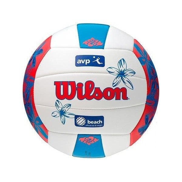 М'яч волейбольний Wilson AVP Floral VoleyBall Blue р. 5 (WTH4825XBRDBL05)