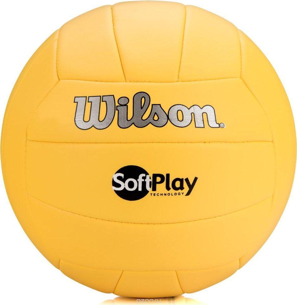 М'яч волейбольний Wilson Soft Play Volleyball р. 5 (WTH3501XYEL)
