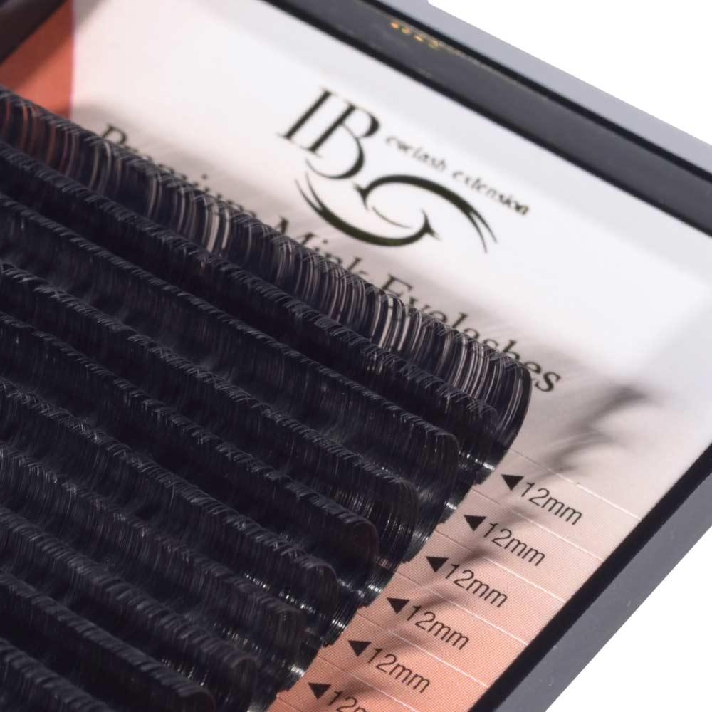 Вії вигин D 0.85 (20 рядів: 12мм) I-Beauty