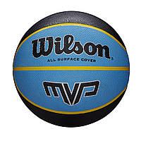 Мяч баскетбольный Wilson MVP 275 р. 5 (WTB9017XB05) Black/Blue