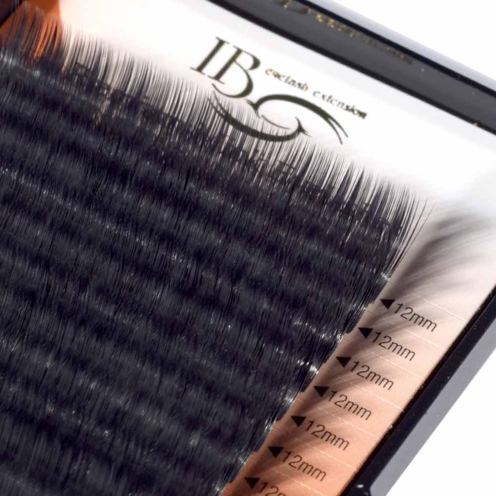 Вії вигин З 0.85 (20 рядів: 12мм) I-Beauty